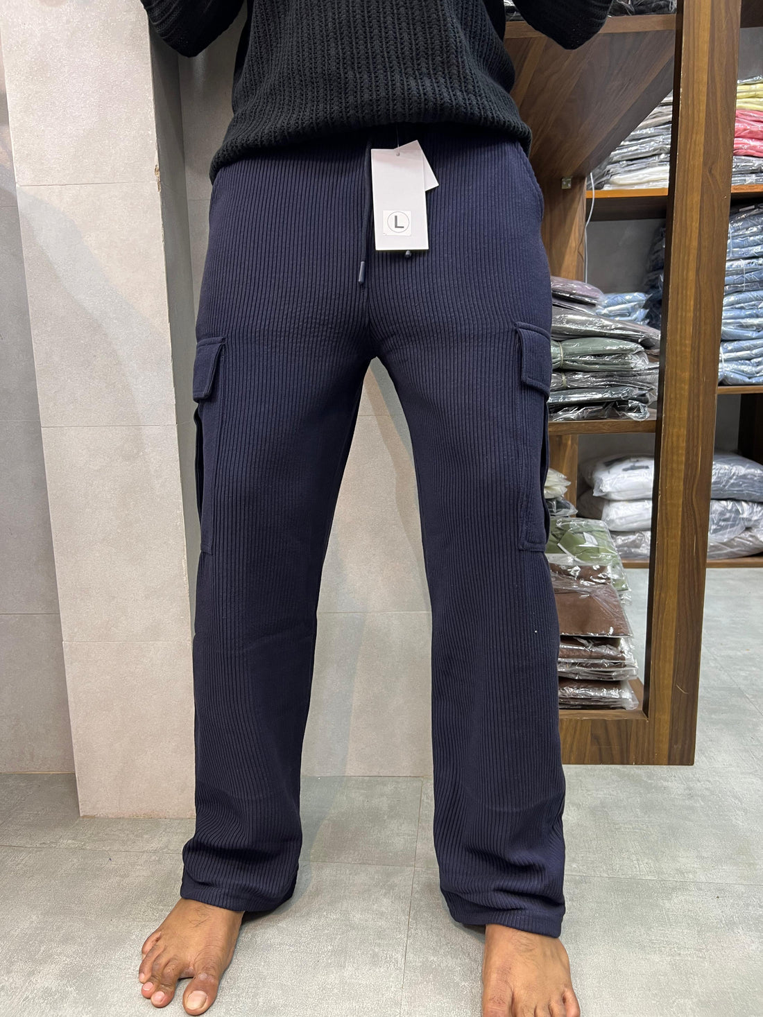 KOREAN BAGGY FIT  6 POCKET TRACK PANT